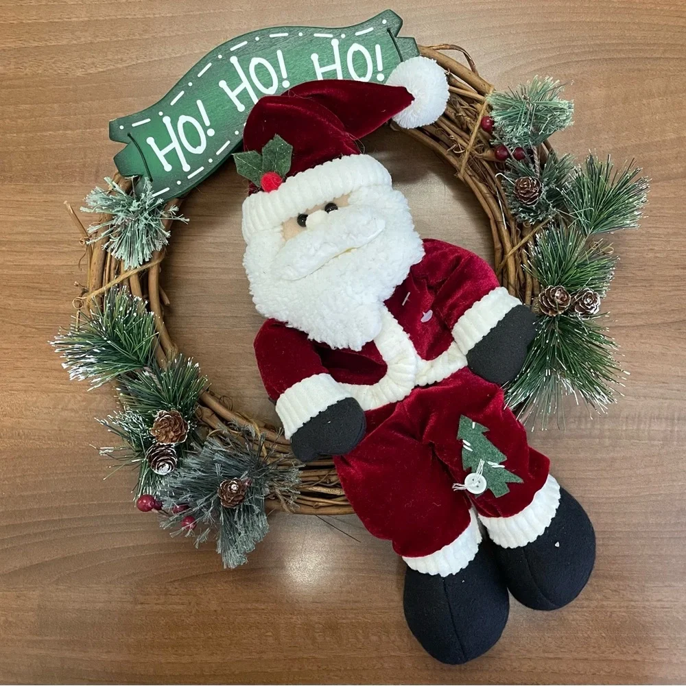 Santa (Christmas) wreath